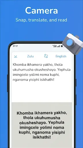 Скриншот 2 — English-Zulu translator