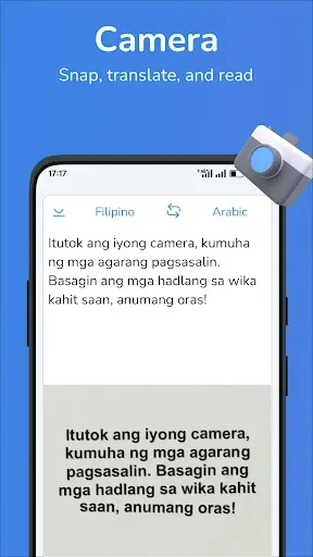 Скриншот 2 — Filipino-Arabic translator