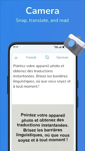 Скриншот 2 — French-German translator