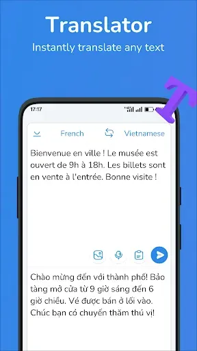 Скриншот 1 — French-Vietnamese translator
