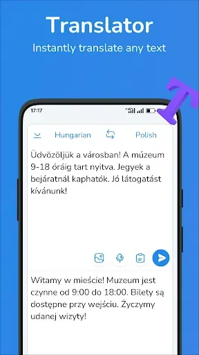 Скриншот 1 — Hungarian-Polish translator