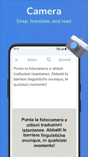 Скриншот 2 — Italian-Spanish translator