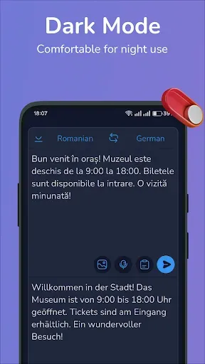 Скриншот 6 — Romanian-German translator