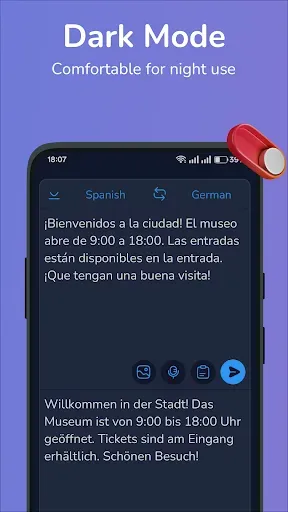 Скриншот 6 — Spanish-German translator