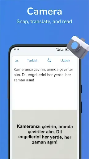 Скриншот 2 — Turkish-Uzbek translator