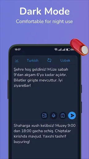 Скриншот 5 — Turkish-Uzbek translator