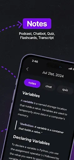Скриншот 3 — Turbo AI - Notetaker