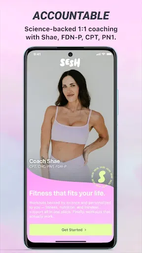 Скриншот 7 — Sesh: Workouts for Women