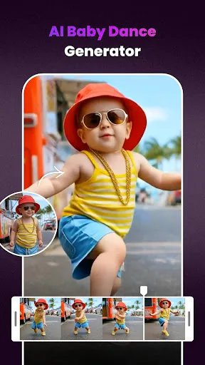 Скриншот 2 — Clipfly - AI Baby Dance Video