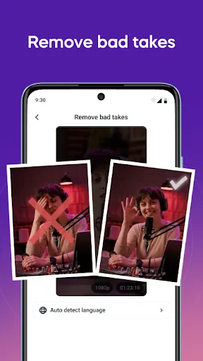 Скриншот 5 — Vizard - AI Video Clip Maker