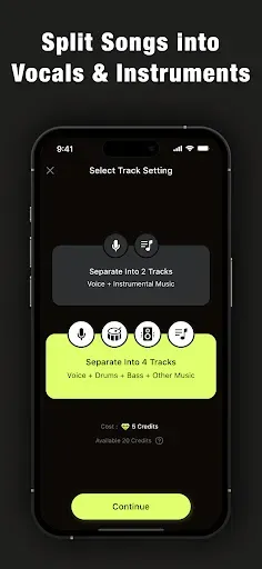 Скриншот 2 — Vocal Remover & AI Separator