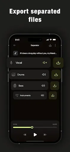 Скриншот 3 — Vocal Remover & AI Separator