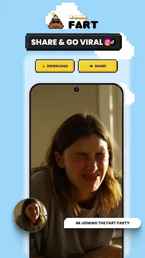 Скриншот 5 — FART by WOMBO - AI Meme Maker