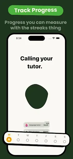 Скриншот 2 — LingoTok - AI Language Tutor