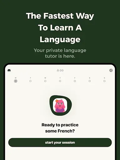 Скриншот 5 — LingoTok - AI Language Tutor