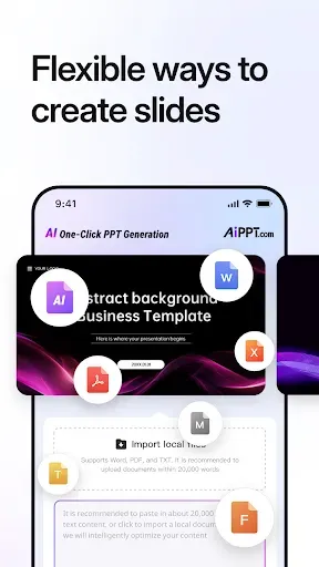 Скриншот 3 — AiPPT- AI Presentation Maker