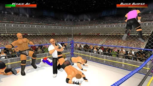 Скриншот 1 — Wrestling Revolution 3D