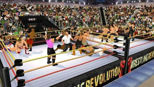 Скриншот 5 — Wrestling Revolution 3D
