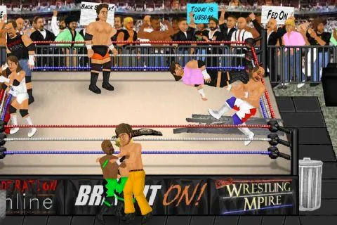 Скриншот 1 — Wrestling Revolution
