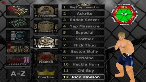 Скриншот 2 — Weekend Warriors MMA