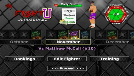 Скриншот 5 — Weekend Warriors MMA