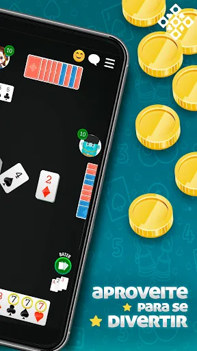 Скриншот 2 — Cacheta MegaJogos: Cartas