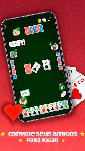Скриншот 3 — Cacheta MegaJogos: Cartas