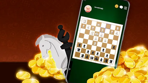 Скриншот 4 — Xadrez Online MegaJogos