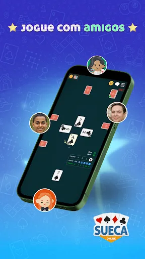 Скриншот 2 — Sueca MegaJogos: Jogo Cartas
