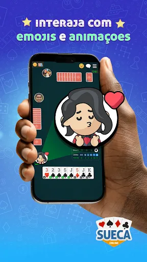 Скриншот 4 — Sueca MegaJogos: Jogo Cartas