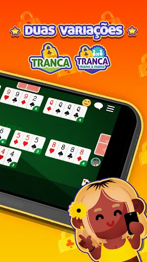 Скриншот 3 — Tranca MegaJogos: Jogo Cartas