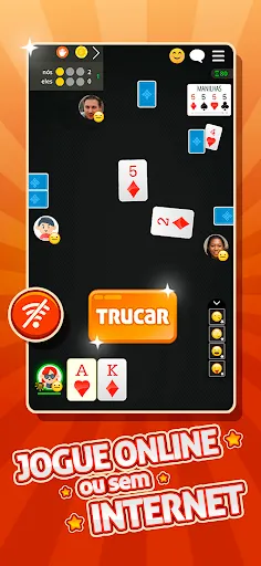 Скриншот 1 — Truco MegaJogos: Cartas