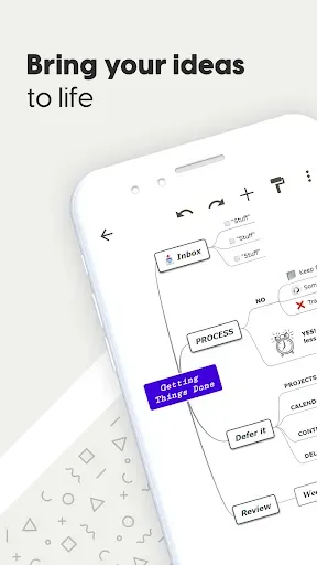 Скриншот 2 — Mindomo (интеллект-карты)