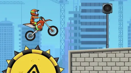 Скриншот 1 — Moto X3M Bike Race Game