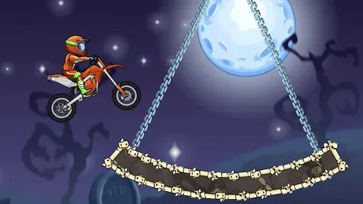 Скриншот 2 — Moto X3M Bike Race Game