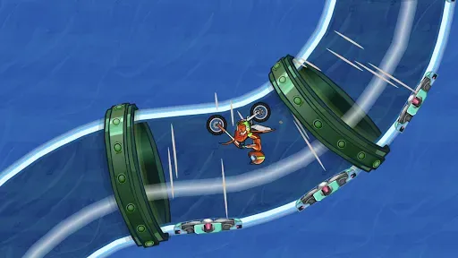 Скриншот 3 — Moto X3M Bike Race Game