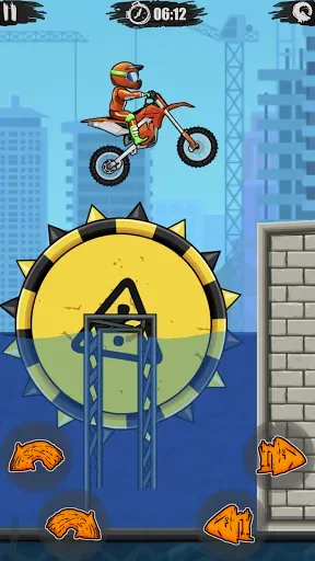 Скриншот 5 — Moto X3M Bike Race Game