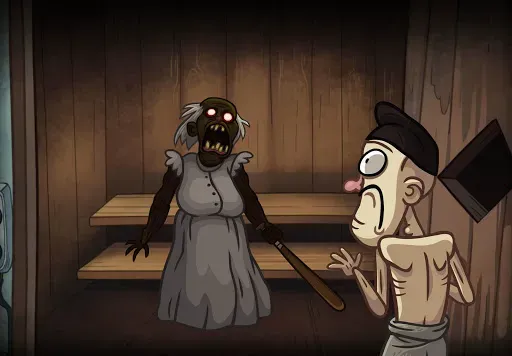 Скриншот 2 — Troll Face Quest: Horror 3