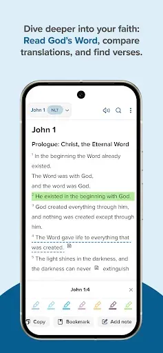 Скриншот 2 — CBN Bible - Devotions, Study