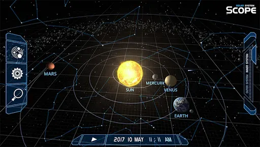 Скриншот 1 — Solar System Scope