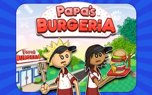 Скриншот 1 — Papa's Burgeria