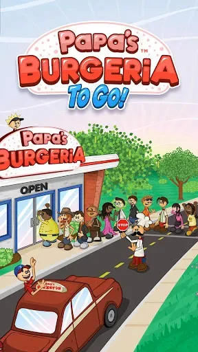 Скриншот 1 — Papa's Burgeria To Go!
