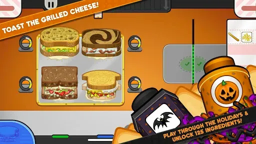 Скриншот 4 — Papa's Cheeseria To Go!