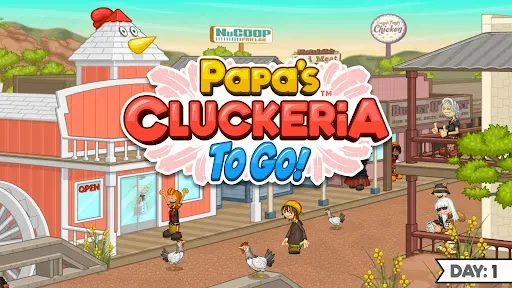 Скриншот 1 — Papa's Cluckeria To Go!