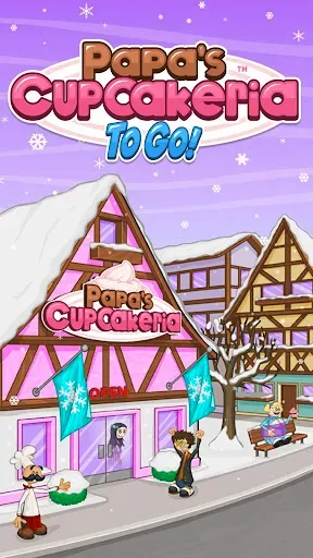 Скриншот 1 — Papa's Cupcakeria To Go!
