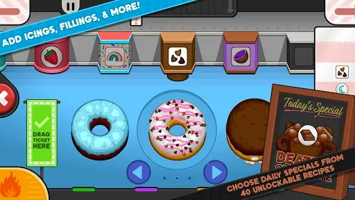 Скриншот 5 — Papa's Donuteria To Go!