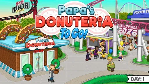 Скриншот 6 — Papa's Donuteria To Go!