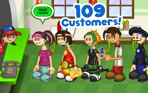 Скриншот 3 — Papa's Pizzeria HD