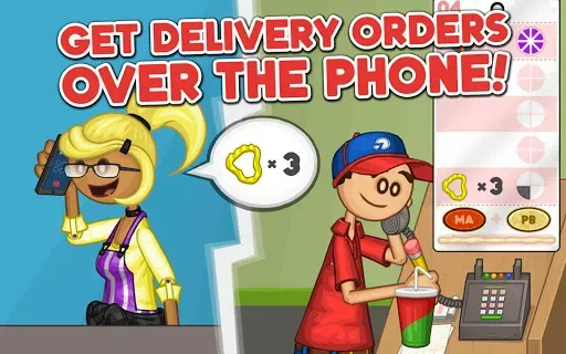 Скриншот 4 — Papa's Pizzeria HD