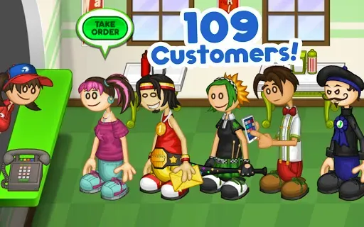 Скриншот 8 — Papa's Pizzeria HD